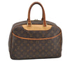 Authentic Louis Vuitton Monogram Deauville Hand Bag M47270 LV 3039I