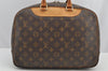 Authentic Louis Vuitton Monogram Deauville Hand Bag M47270 LV 3039I