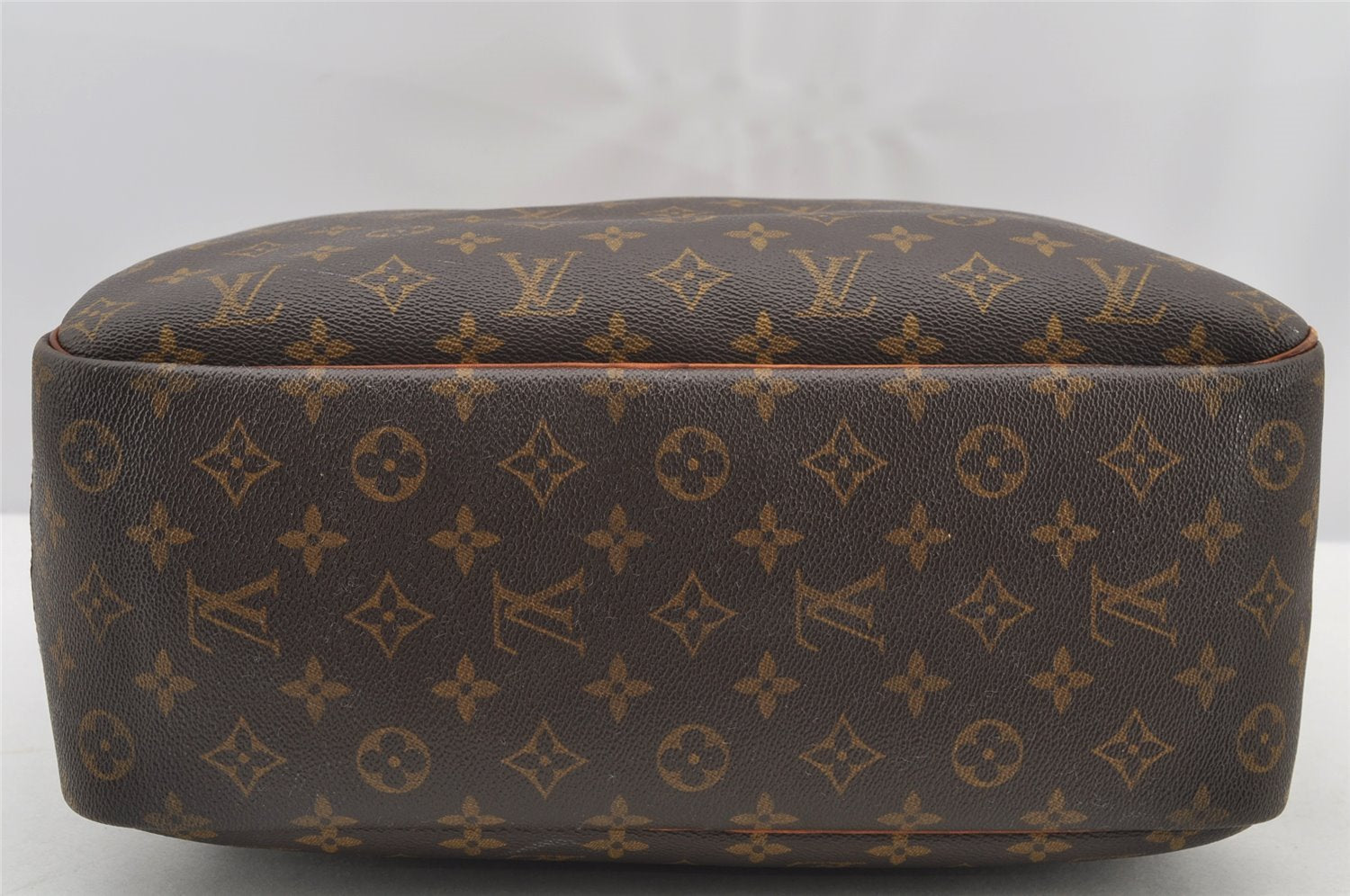 Authentic Louis Vuitton Monogram Deauville Hand Bag M47270 LV 3039I
