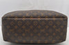 Authentic Louis Vuitton Monogram Deauville Hand Bag M47270 LV 3039I