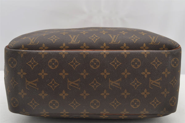 Authentic Louis Vuitton Monogram Deauville Hand Bag M47270 LV 3039I