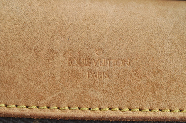 Authentic Louis Vuitton Monogram Deauville Hand Bag M47270 LV 3039I