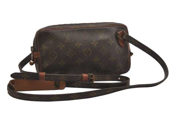 Auth Louis Vuitton Monogram Marly Bandouliere Shoulder Bag M51828 Junk 3040I