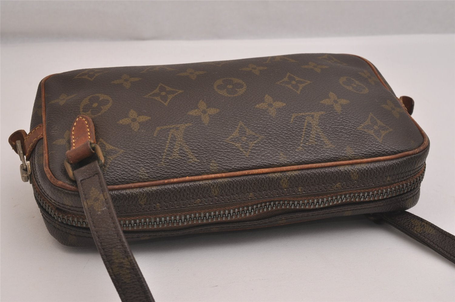 Auth Louis Vuitton Monogram Marly Bandouliere Shoulder Bag M51828 Junk 3040I