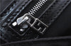 Authentic FENDI Zucca Shoulder Hand Bag Nylon Leather Black 3046D