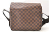 Authentic Louis Vuitton Damier Naviglio Shoulder Cross Body Bag N45255 LV 3047F