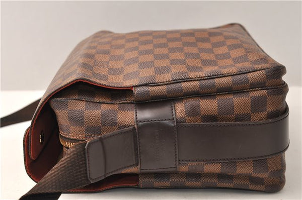 Authentic Louis Vuitton Damier Naviglio Shoulder Cross Body Bag N45255 LV 3047F
