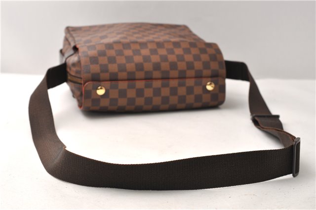 Authentic Louis Vuitton Damier Naviglio Shoulder Cross Body Bag N45255 LV 3047F