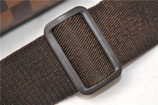 Authentic Louis Vuitton Damier Naviglio Shoulder Cross Body Bag N45255 LV 3047F