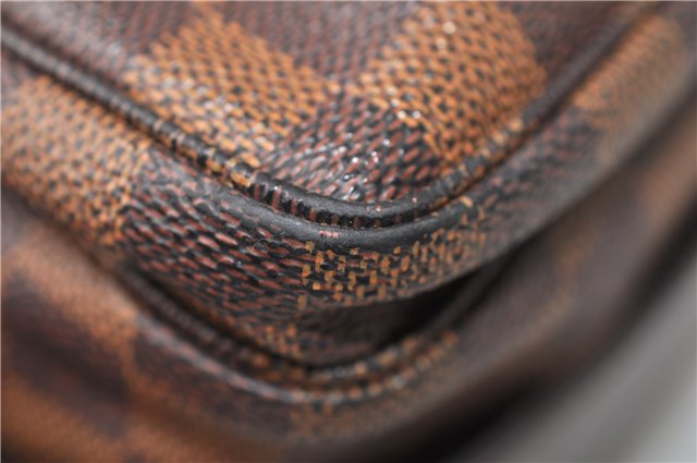 Authentic Louis Vuitton Damier Naviglio Shoulder Cross Body Bag N45255 LV 3047F