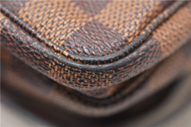 Authentic Louis Vuitton Damier Naviglio Shoulder Cross Body Bag N45255 LV 3047F