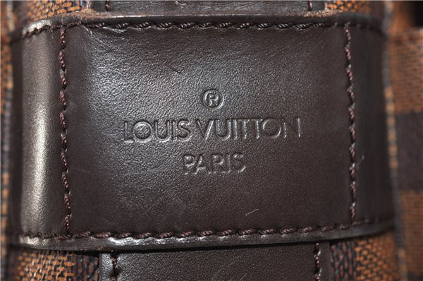 Authentic Louis Vuitton Damier Naviglio Shoulder Cross Body Bag N45255 LV 3047F