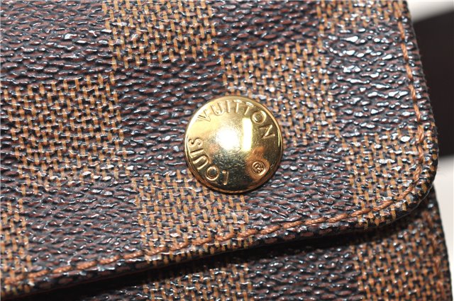 Authentic Louis Vuitton Damier Naviglio Shoulder Cross Body Bag N45255 LV 3047F