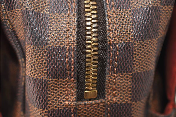 Authentic Louis Vuitton Damier Naviglio Shoulder Cross Body Bag N45255 LV 3047F