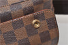 Authentic Louis Vuitton Damier Naviglio Shoulder Cross Body Bag N45255 LV 3047F