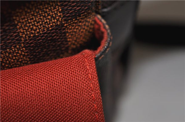 Authentic Louis Vuitton Damier Naviglio Shoulder Cross Body Bag N45255 LV 3047F