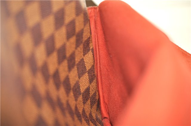 Authentic Louis Vuitton Damier Naviglio Shoulder Cross Body Bag N45255 LV 3047F