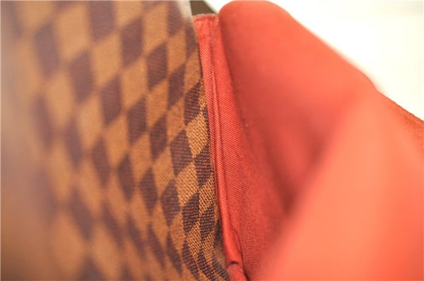 Authentic Louis Vuitton Damier Naviglio Shoulder Cross Body Bag N45255 LV 3047F