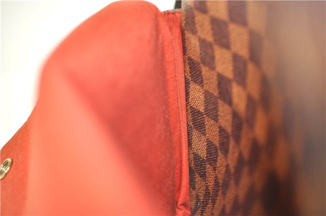 Authentic Louis Vuitton Damier Naviglio Shoulder Cross Body Bag N45255 LV 3047F