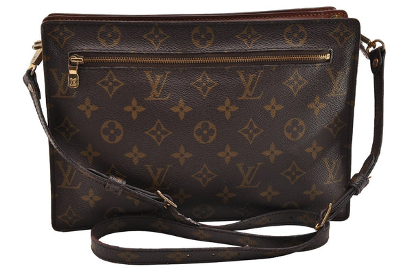 Authentic Louis Vuitton Monogram Enghien Shoulder Cross Bag M51205 LV 3047I