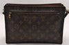 Authentic Louis Vuitton Monogram Enghien Shoulder Cross Bag M51205 LV 3047I