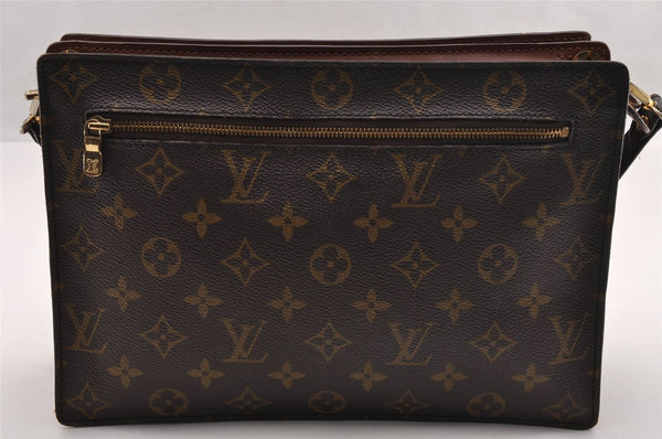 Authentic Louis Vuitton Monogram Enghien Shoulder Cross Bag M51205 LV 3047I