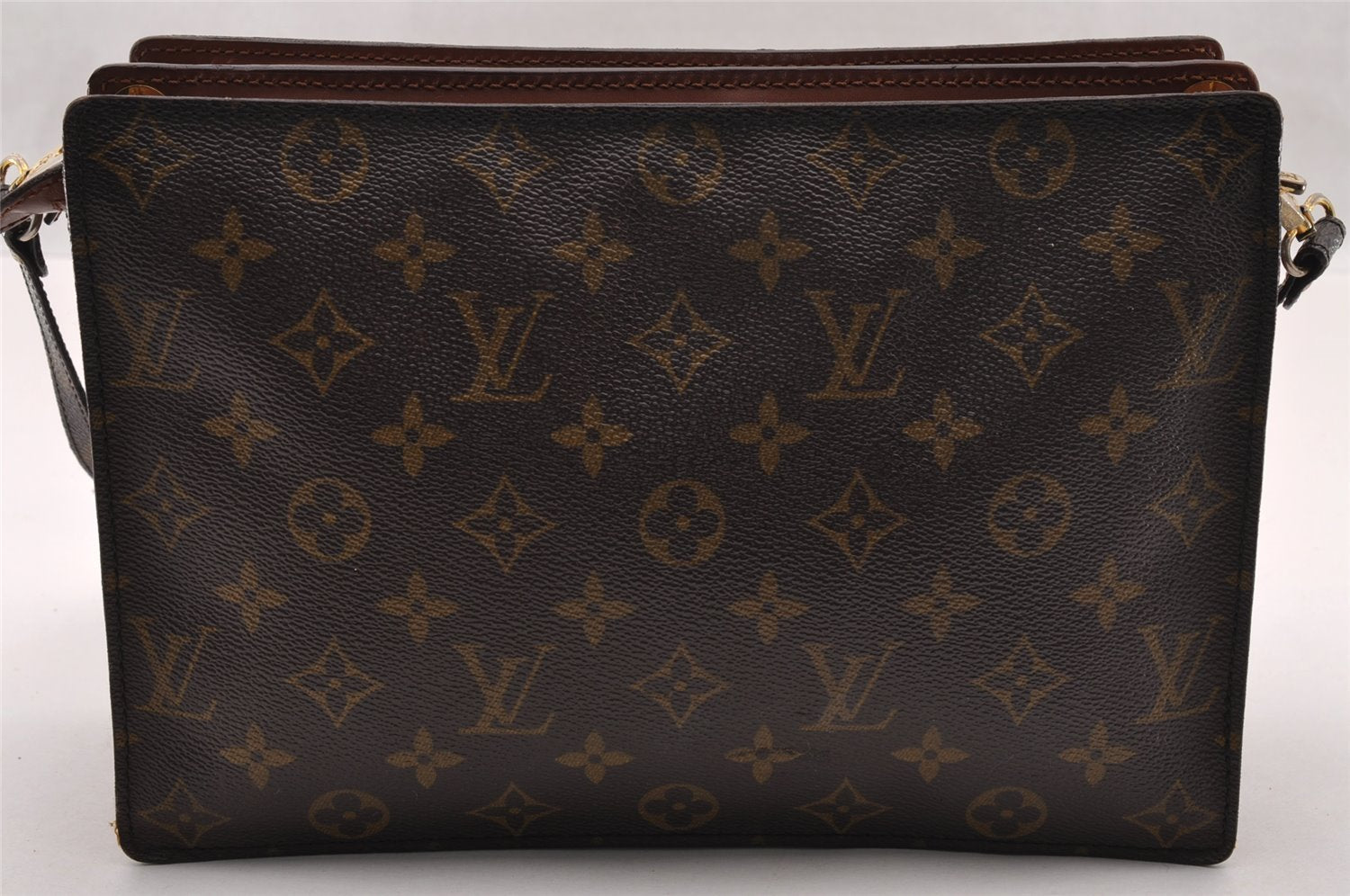 Authentic Louis Vuitton Monogram Enghien Shoulder Cross Bag M51205 LV 3047I