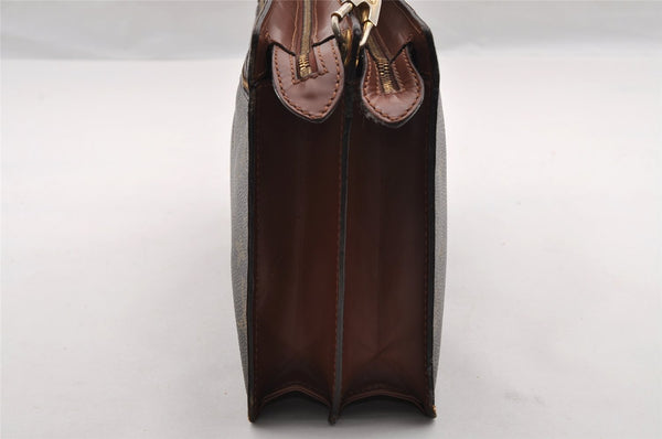 Authentic Louis Vuitton Monogram Enghien Shoulder Cross Bag M51205 LV 3047I