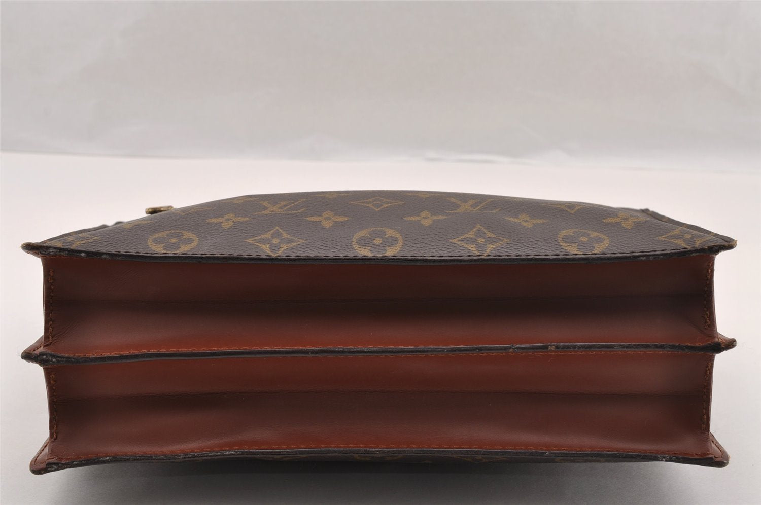 Authentic Louis Vuitton Monogram Enghien Shoulder Cross Bag M51205 LV 3047I