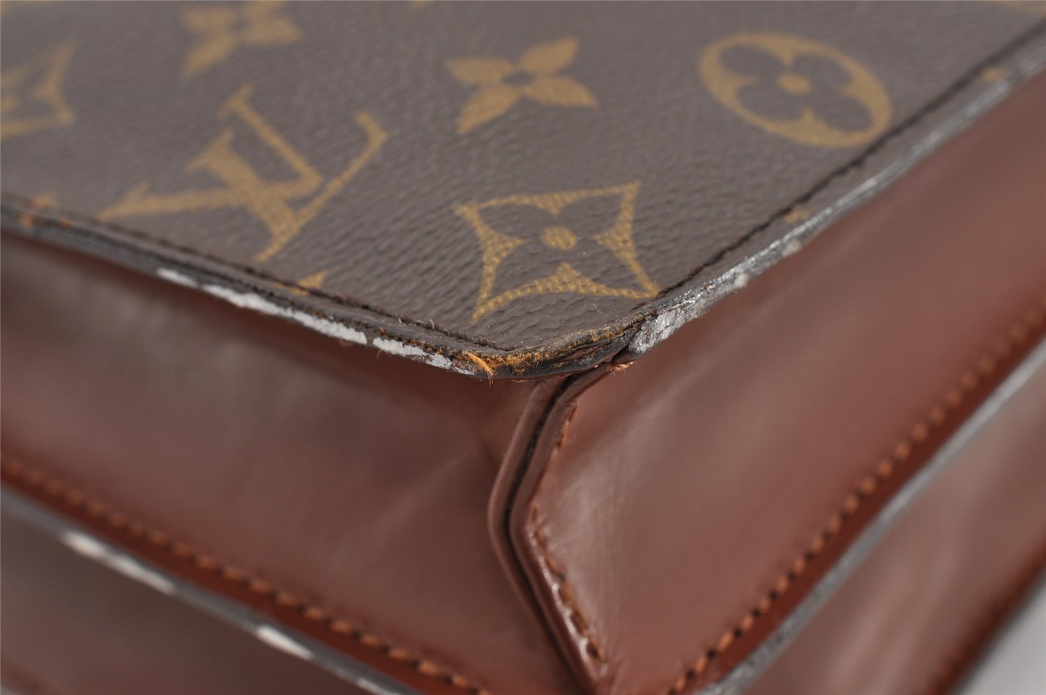 Authentic Louis Vuitton Monogram Enghien Shoulder Cross Bag M51205 LV 3047I