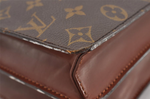 Authentic Louis Vuitton Monogram Enghien Shoulder Cross Bag M51205 LV 3047I