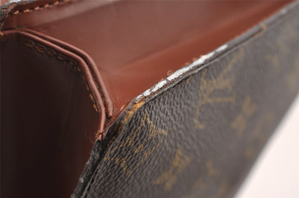 Authentic Louis Vuitton Monogram Enghien Shoulder Cross Bag M51205 LV 3047I