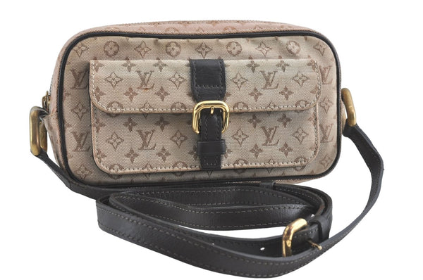 Auth Louis Vuitton Monogram Mini Juliet MM Shoulder Cross Bag M92218 Beige 3048B