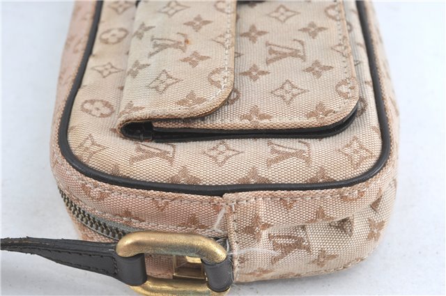 Auth Louis Vuitton Monogram Mini Juliet MM Shoulder Cross Bag M92218 Beige 3048B