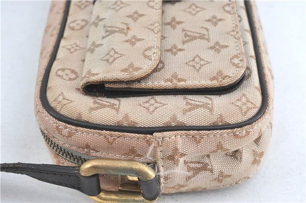 Auth Louis Vuitton Monogram Mini Juliet MM Shoulder Cross Bag M92218 Beige 3048B