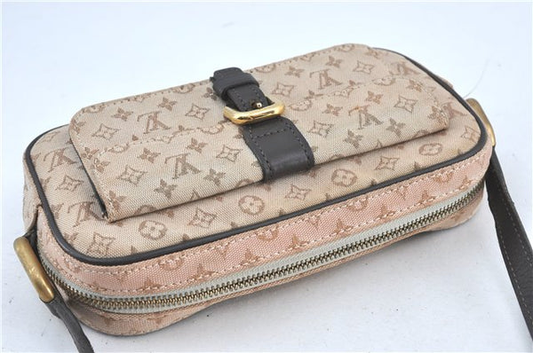 Auth Louis Vuitton Monogram Mini Juliet MM Shoulder Cross Bag M92218 Beige 3048B
