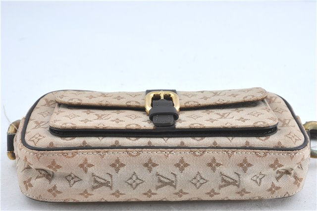 Auth Louis Vuitton Monogram Mini Juliet MM Shoulder Cross Bag M92218 Beige 3048B
