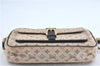 Auth Louis Vuitton Monogram Mini Juliet MM Shoulder Cross Bag M92218 Beige 3048B
