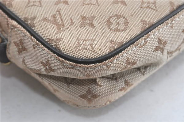 Auth Louis Vuitton Monogram Mini Juliet MM Shoulder Cross Bag M92218 Beige 3048B