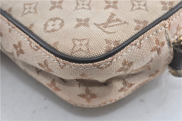 Auth Louis Vuitton Monogram Mini Juliet MM Shoulder Cross Bag M92218 Beige 3048B