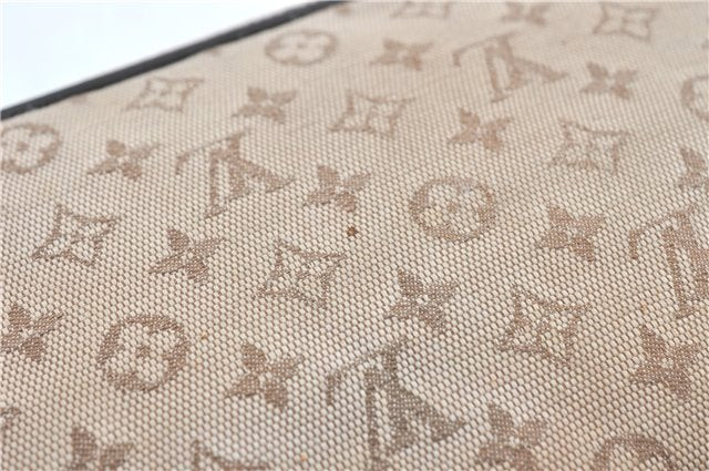 Auth Louis Vuitton Monogram Mini Juliet MM Shoulder Cross Bag M92218 Beige 3048B