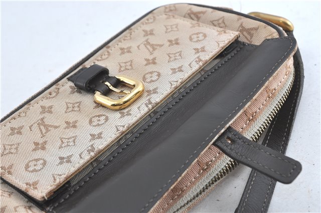 Auth Louis Vuitton Monogram Mini Juliet MM Shoulder Cross Bag M92218 Beige 3048B