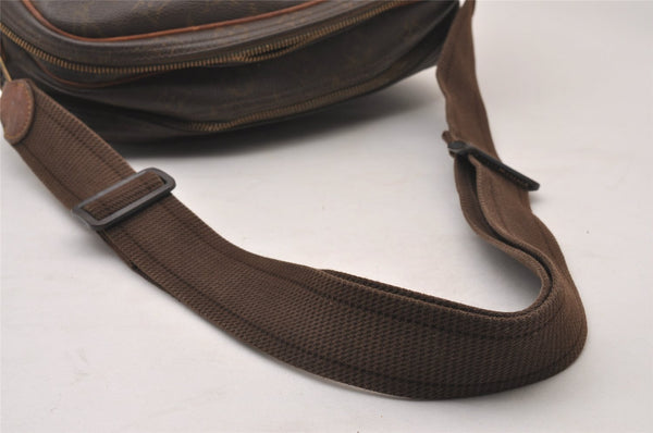 Authentic Louis Vuitton Monogram Reporter PM Shoulder Cross Bag M45254 LV 3048I