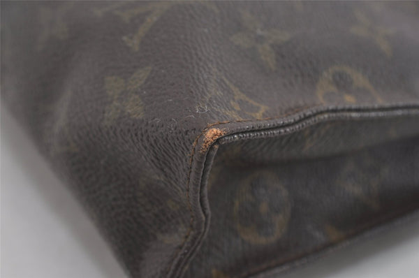 Auth Louis Vuitton Monogram Poche Toilette 26 Cosmetics Pouch Old Model LV 3049I