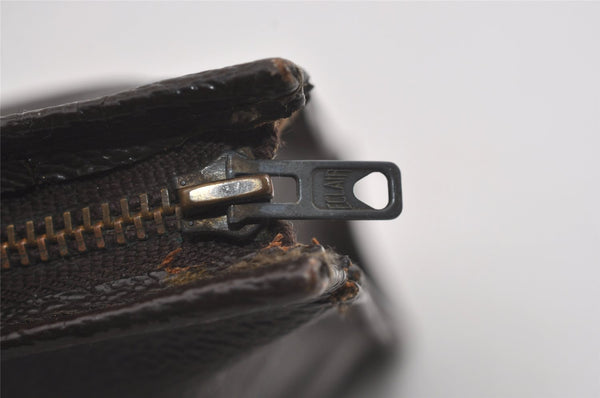 Auth Louis Vuitton Monogram Poche Toilette 26 Cosmetics Pouch Old Model LV 3049I