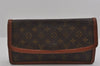 Auth Louis Vuitton Monogram Pochette Dame GM Clutch Hand Bag Old Model LV 3051I