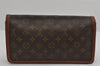 Auth Louis Vuitton Monogram Pochette Dame GM Clutch Hand Bag Old Model LV 3051I