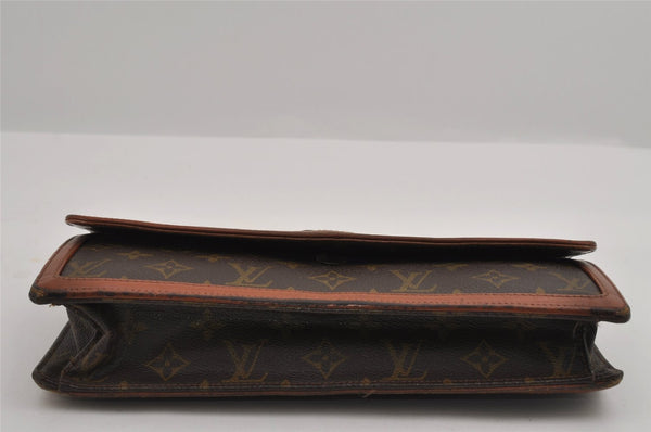 Auth Louis Vuitton Monogram Pochette Dame GM Clutch Hand Bag Old Model LV 3051I