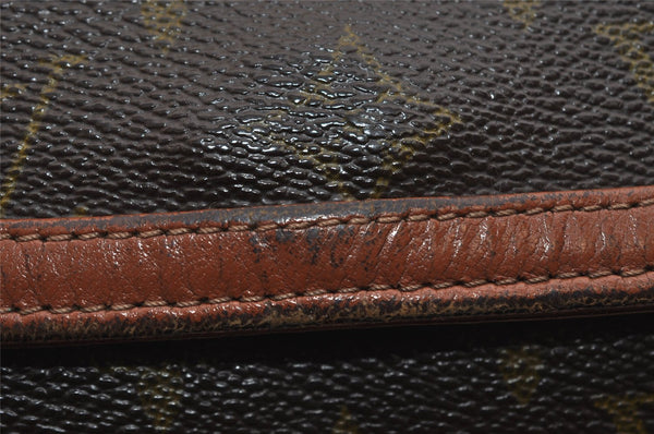 Auth Louis Vuitton Monogram Pochette Dame GM Clutch Hand Bag Old Model LV 3051I