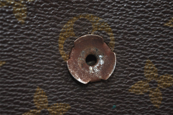 Auth Louis Vuitton Monogram Pochette Dame GM Clutch Hand Bag Old Model LV 3051I